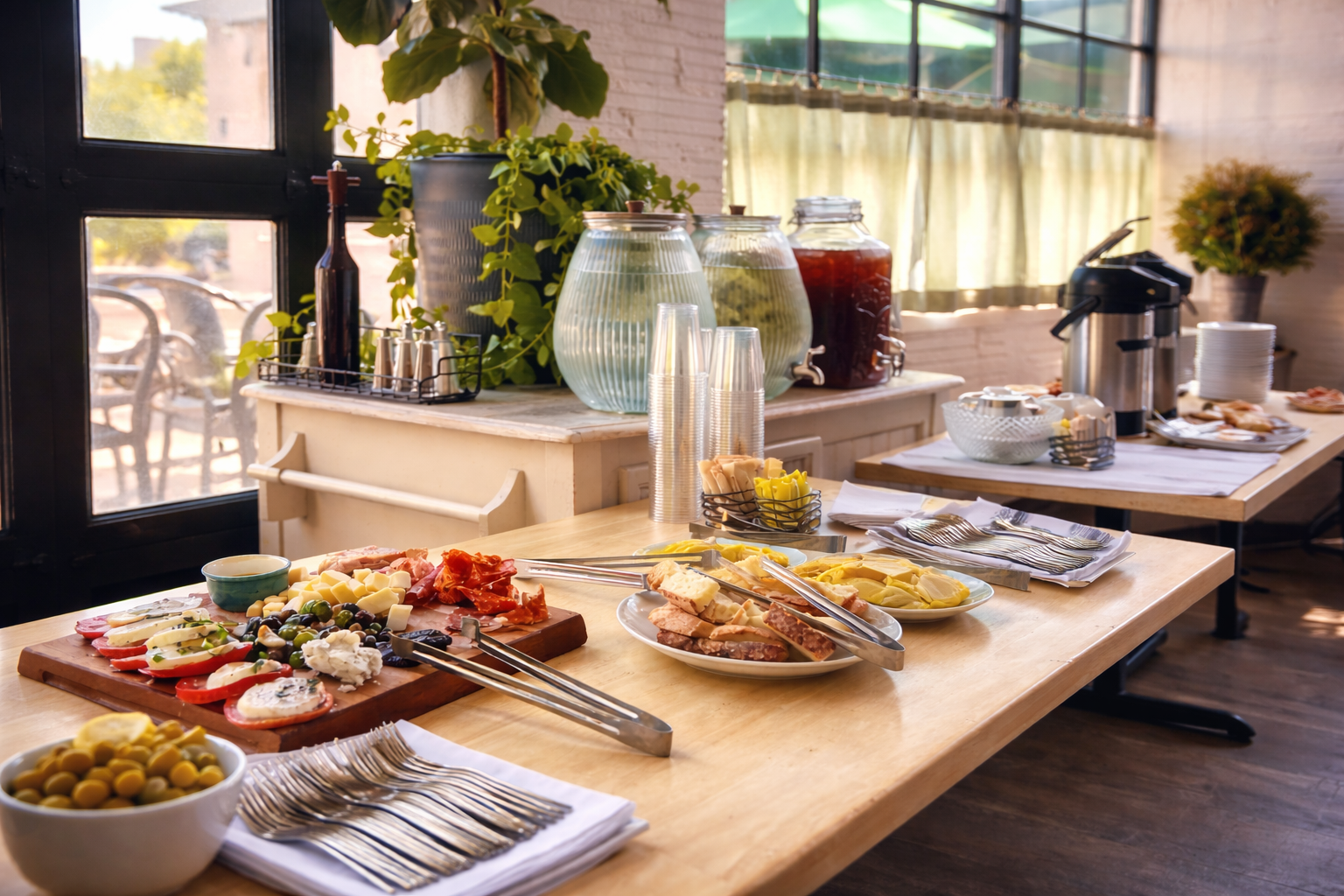 Food and beverage sponsors at TechFest